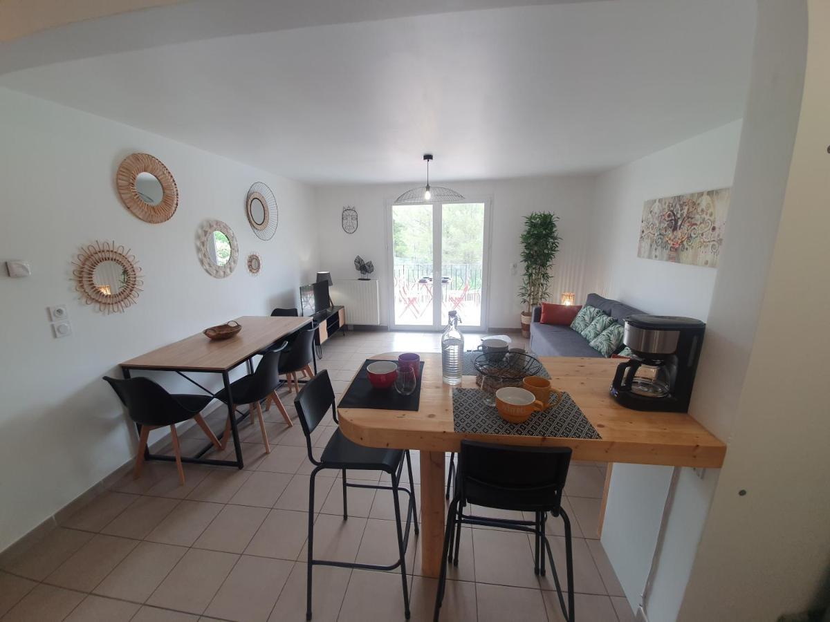 T3 Le Lou-Piscine & Parking - 5Min Des Thermes Greoux-les-Bains Luaran gambar